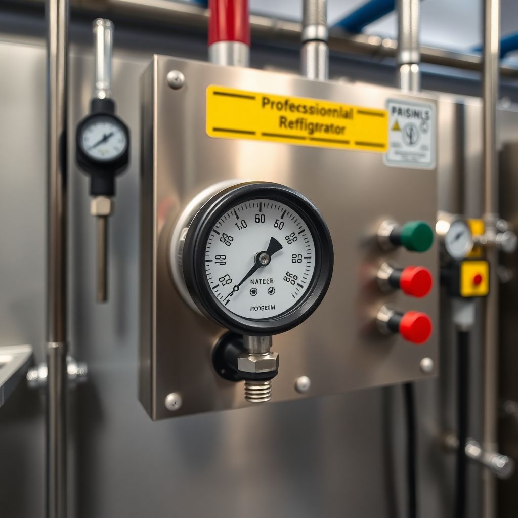 Manometro de Baja para Refrigeracion